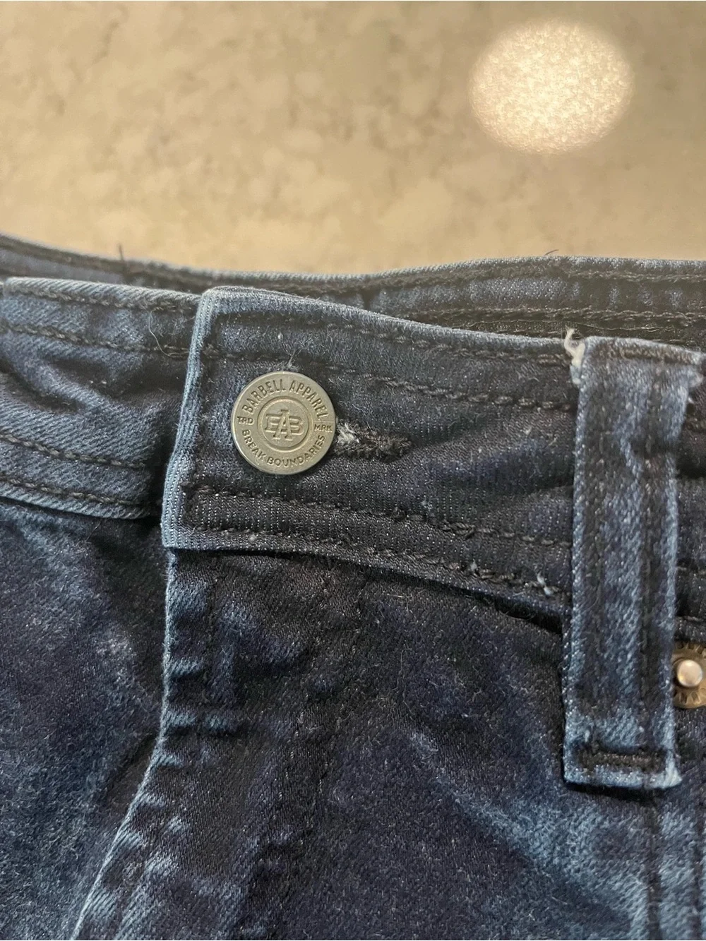 Classic Straight-Leg Men's Jeans in Dark Navy